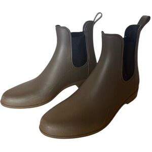 Target Merona Chelsea Rain Boots Ankle in Olive Green Size 10